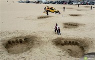 King Kong na plaży
