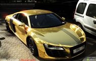 ZŁOTE AUDI R8 !!! Cudo