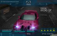 mazda rx7 - nfsu - ładna pani style ;)