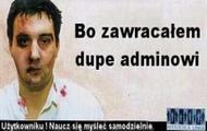 bo zawracałem dupę