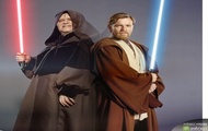 Darth Sidiołs(palpatime) i Obi-Wan Kenobi(mistrz)