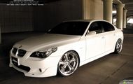BMW m5 serie ! tuning biała