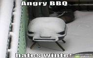 grill zimą