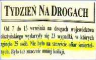 Tydzień na Drogach