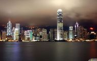 Hong Kong nocą