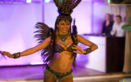 Pokaz Samby Brazylijskiej - tancerka Afro Carnaval