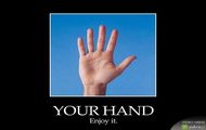 your hands