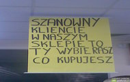 Carrefour - tutaj to klient decyduje co kupuje