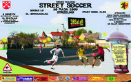 plakat na STREET SOCCER 2009