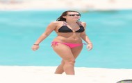 Miley Cyrus na plaży