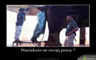 Żadna praca nie chańbi a jednak!!!