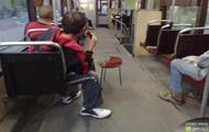 Grilowanie w autobusie