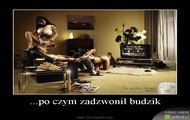 po czym zadzwonil budzik