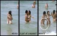 Nigdy nie flirtuj na plaży nudystów...
