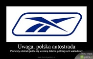 Uwaga, polska autostrada siuks24
