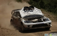 Wpadka podczas rajdu WRC