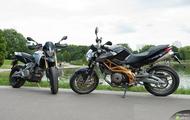 Aprilia Dorsoduro SMV 750 oraz Aprilia Shiver SL 750.
