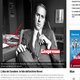 Silvio Berlusconi z magnum na stole