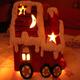 Fotka lokomotywy - lampion