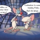 Studenci Pinky i Mózg