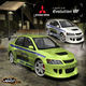 NFS: MW - Mitsubishi Lancer Evolution VII - 2 Fast 2 Furious style