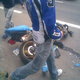 Wypadek kielce3 z udzialem motocyklisty