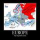 mapa europy onej