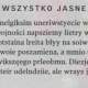 wszysko jasne