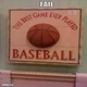 Baseball (?) fail