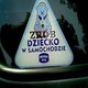 nivea baby - dziecko w samochodzie