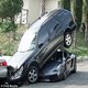 Lamborghini Gallardo niezbyt udane parkowanie 2
