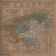 mapa województwa poznańskiego z 1848r