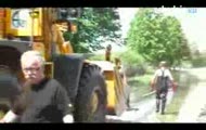 Zbieranie martwych zwierząt w gminie Gorzyce (Powódź 2010)