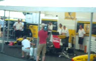 Mazurek Dąbrowskiego z silnika Renault F1