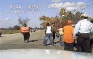 Brutalna akcja policji w Teksasie