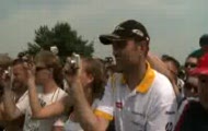 Robert Kubica at the Poznan Roadshow