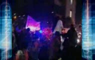 Policjant zastrzelil czlowieka na oczach gapiow
