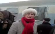 Walka o miejsce w pociągu
