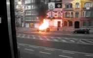 Car Explosion In Bruxelles