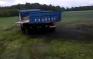 Drifting Jelczem w polu