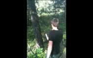 Co to za stwożenie w lesie ?