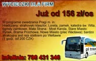 Praga - Wycieczki dla firm - wyjazdy integracyjne