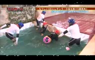 Japoński show - śliskie schody