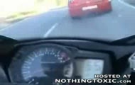 wypadek na motorze