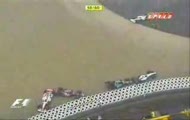 GP EUROPY 2007 - wypadek