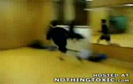 Jump on the wall