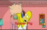 Spider Pig Song (techno remix) - homer simpson