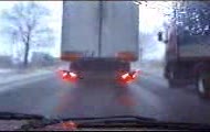Crazy driver TIR on Poland