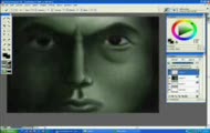 Demon - speed painting by stychu