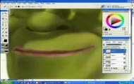 Shrek - speed painting by stychu